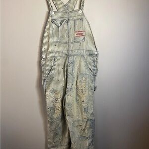 Magnolia Pearl Striped Jumpsuit in Blue and White